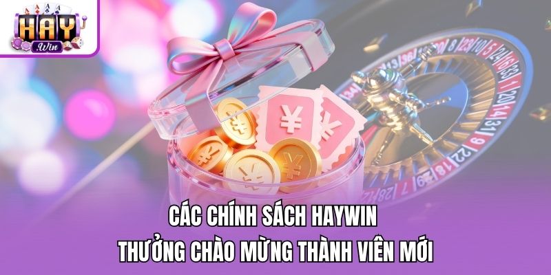 Các chính sách Haywin thưởng chào mừng thành viên mới