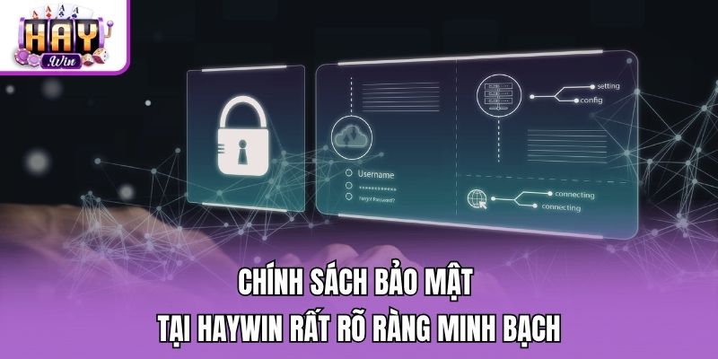 Chính sách bảo mật tại Haywin rất rõ ràng minh bạch