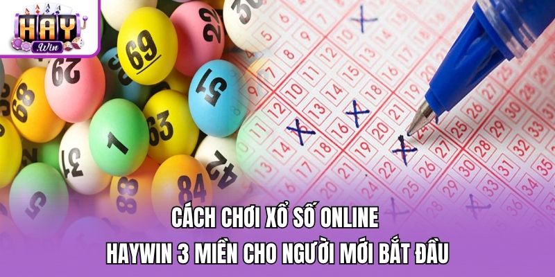 Cách Chơi Xổ Số Online Haywin 3 Miền Cho Người Mới Bắt Đầu